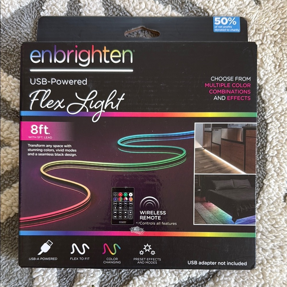 Enbrighten USB-Powered Flex Light with Remote